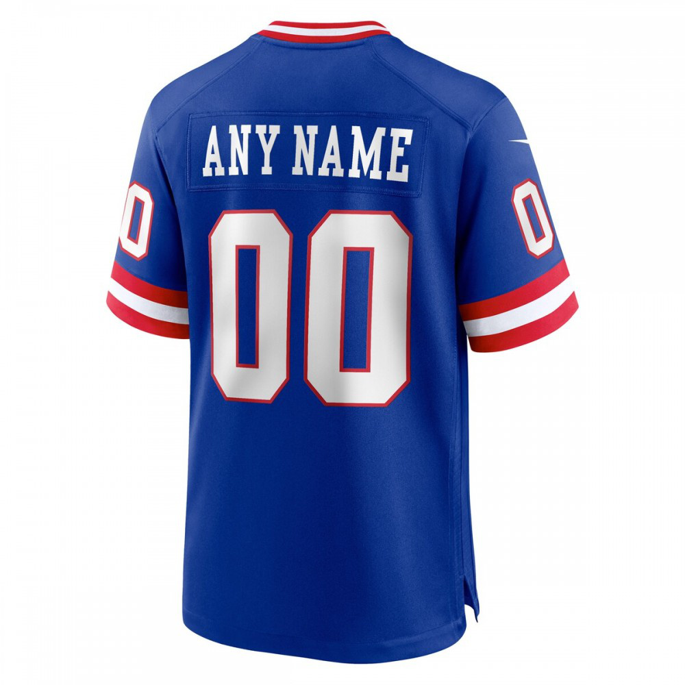 New York Giants Nike Classic Custom Game Jersey - Royal-GridironStore